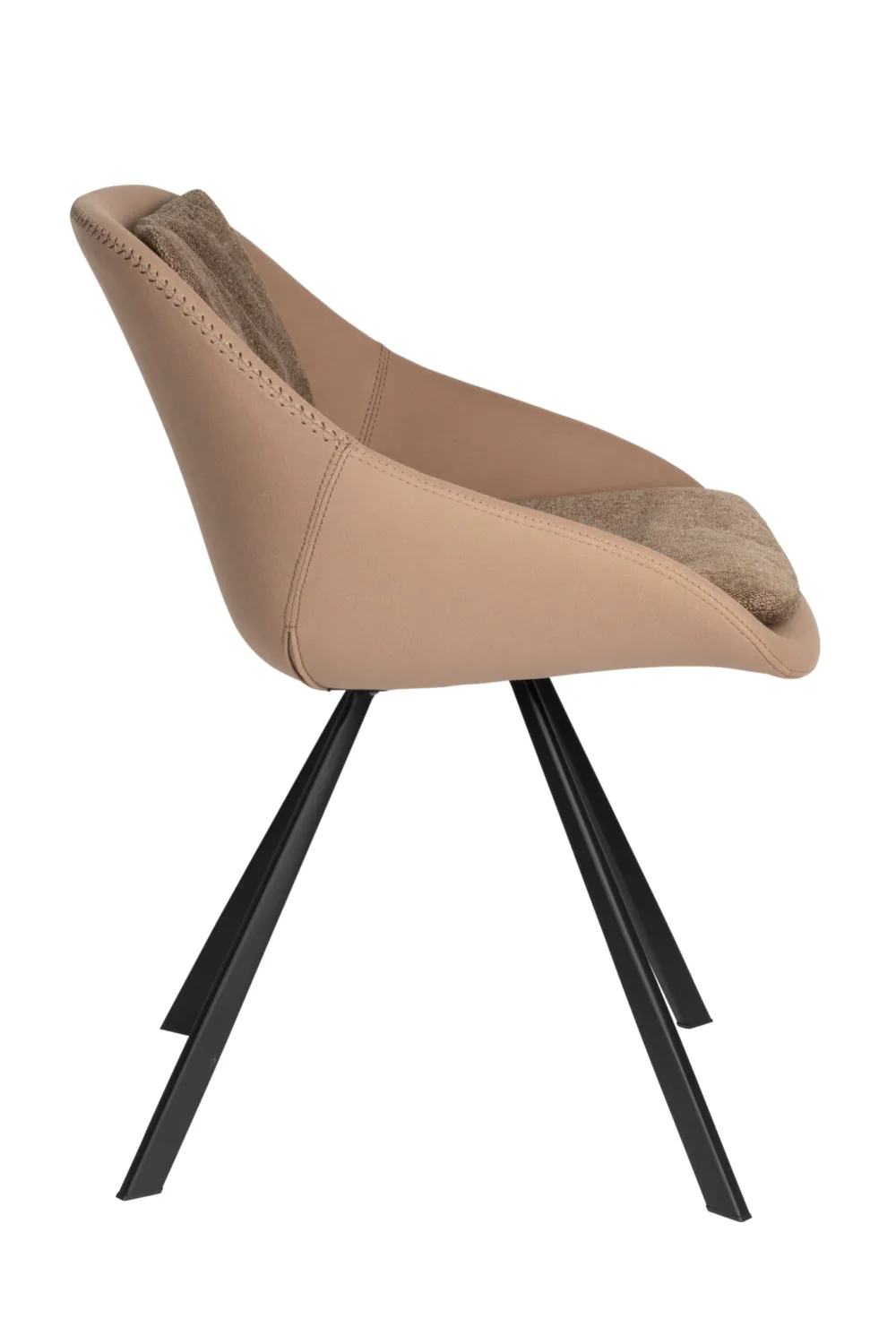 Upholstered Shell Dining Chairs (2) | Dutchbone Wakefield