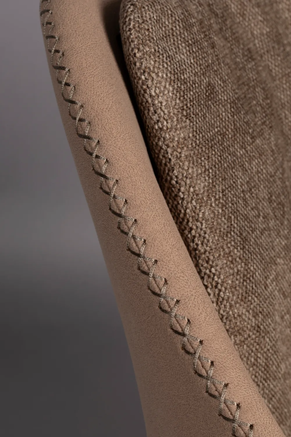 Upholstered Shell Dining Chairs (2) | Dutchbone Wakefield