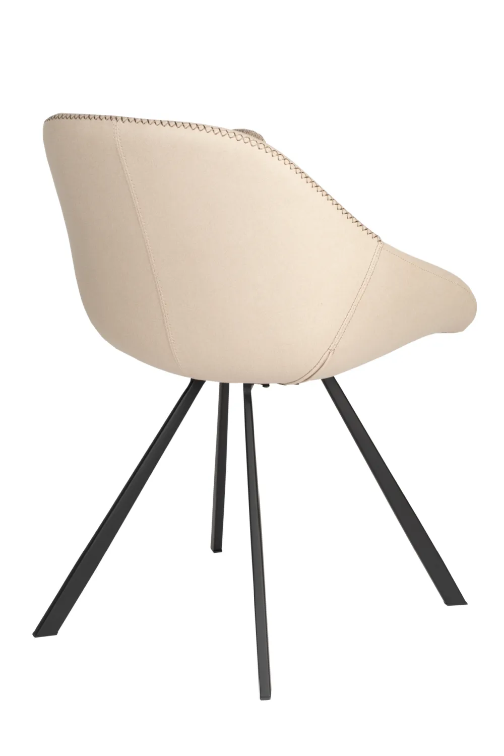 Upholstered Shell Dining Chairs (2) | Dutchbone Wakefield