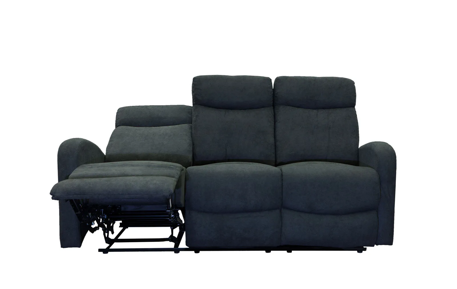 Verona 2 Piece Recliner Set - Black