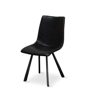 Waihi dining chair in black