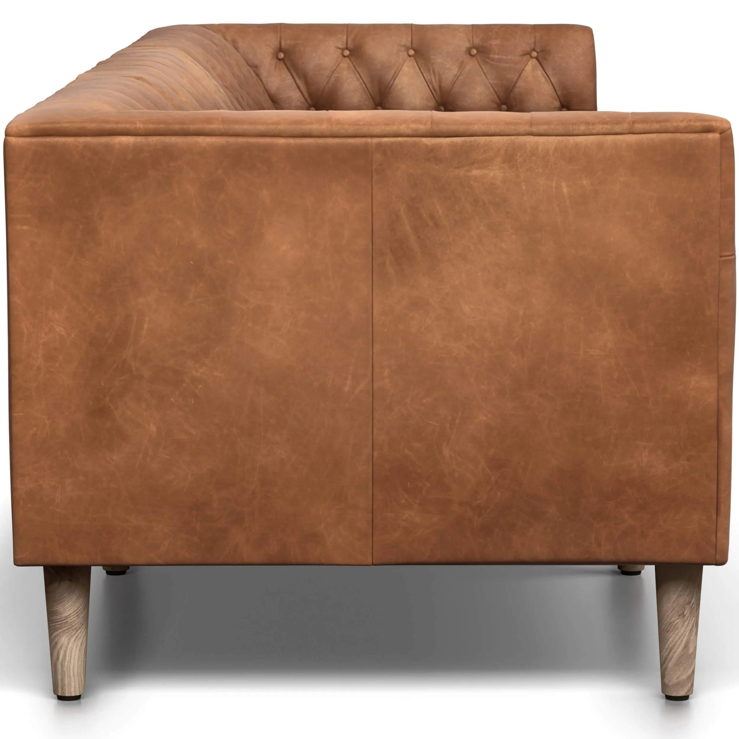 Williams Leather 3 Piece Sofa